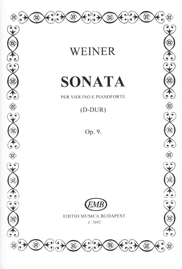 Sonate D-Dur op. 9